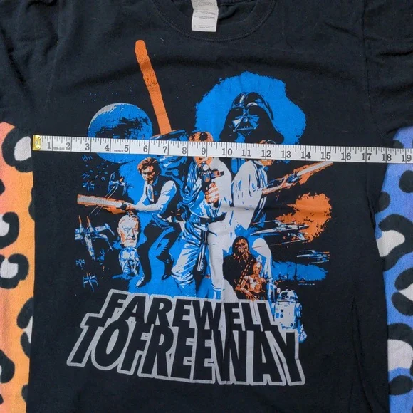 SOLD Y2K Star Wars Farewell to Freeway Tee - Picture 5 of 7
